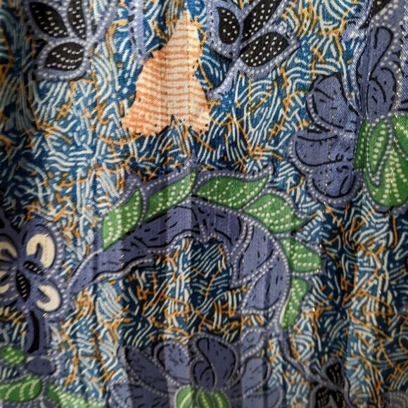 NWT CODE x MODE Floral Prairie Drop Waist Modest Maxi Dress L - Picture 8 of 11